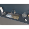 Смеситель OMOIKIRI NAKAGAWA 2 PLUS-AZ латунь/Azur blue 4994442